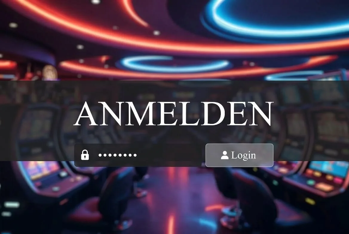 Anmeldemaske für den Konto-Zugang